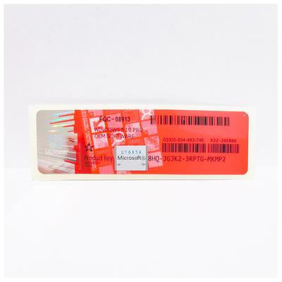 Win 10 Win 11 professionnel Win 10 Win 11 Pro COA autocollant clé de détail 6 mois de garantie