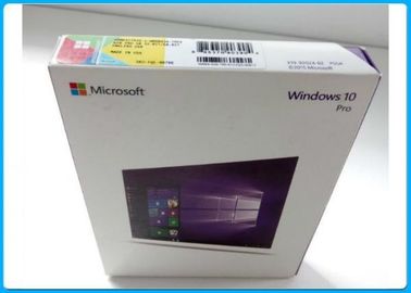 Version en ligne au détail des 64 de bit pro de la boîte DVD de Microsoft Windows 10 anglais d'activation