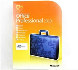 Boîte véritable de vente au détail de Microsoft Office, boîte internationale de vente au détail de Microsoft Office 2010