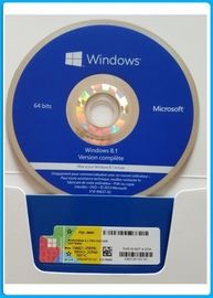 L'autocollant professionnel de clé de produit de Microsoft Windows 8,1 originaux de boîte d'OEM code SP1