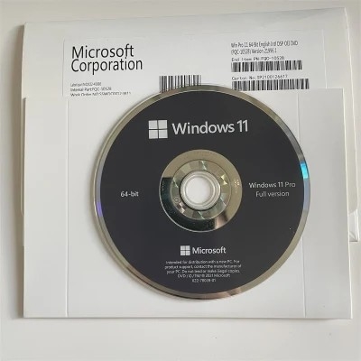 64 Bit Microsoft Windows 11 PRO Russe Coréen Espagnol Français Allemand Multi Langue