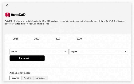 Clé de licence originale en ligne Auto/d/e/s/k AutoCAD Abonnement d'un an 2024/2023/2022/2021 Pour Windows/Mac/PC Logiciel de rédaction