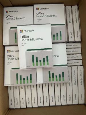 Office 2024 maison entreprise MAC / PC lier la clé à vie Office 2024 HB boîte de détail
