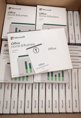 Office 2024 maison entreprise MAC / PC lier la clé à vie Office 2024 HB boîte de détail