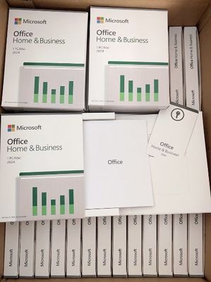 Office Home Business 2024 Version anglaise avec carte de clé Office Hb 2021