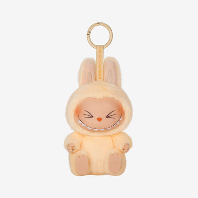 Originaux Autentique Popmart Labubu Monstres Excitant Macaron Siège Boîte à voile Figure Plush Poupée Cute Jouets Boîtes mystérieuses