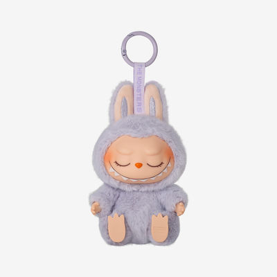 Originaux Autentique Popmart Labubu Monstres Excitant Macaron Siège Boîte à voile Figure Plush Poupée Cute Jouets Boîtes mystérieuses