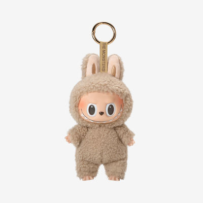 PopMARTS Autentiques monstres Labubu Excitant Macaron Boîte aveugle Figure Plush Doll Jouets mignons Boîtes mystérieuses