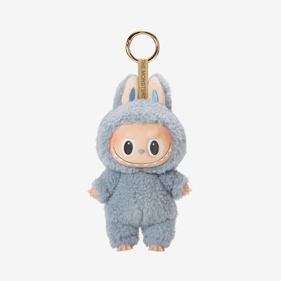 PopMARTS Autentiques monstres Labubu Excitant Macaron Boîte aveugle Figure Plush Doll Jouets mignons Boîtes mystérieuses