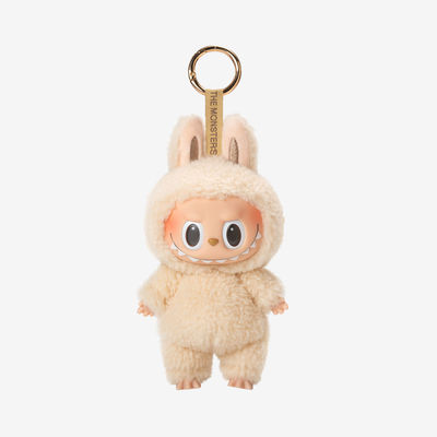 PopMARTS Autentiques monstres Labubu Excitant Macaron Boîte aveugle Figure Plush Doll Jouets mignons Boîtes mystérieuses