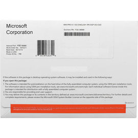 Garantie à vie du système d'exploitation de version d'anglais de Windows 8,1 de paquet d'OEM