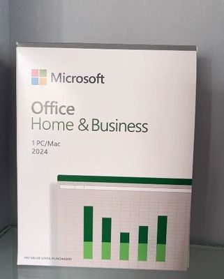 Office 2024 maison entreprise MAC / PC lier la clé à vie Office 2024 HB boîte de détail