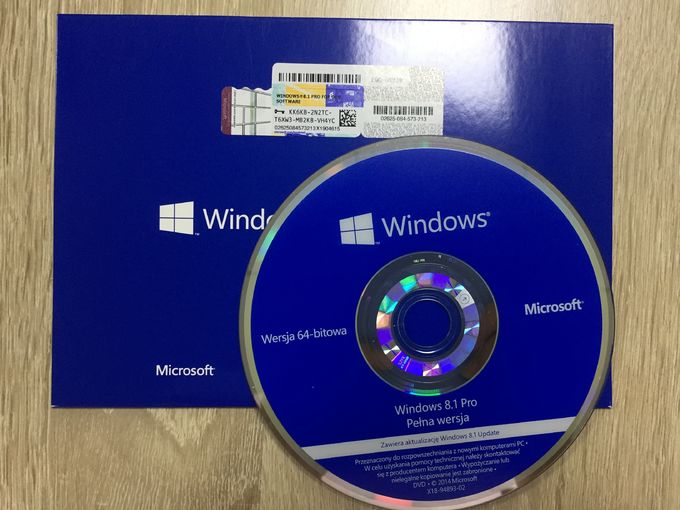 64 clé d'activation de professionnel de Windows 8,1 de bit, système d'exploitation véritable de Windows 8,1