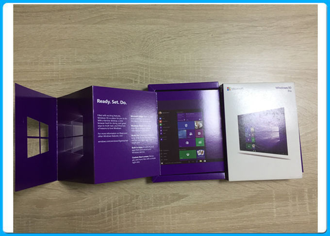 Version linguistique multi de pro boîte au détail de Microsoft Windows 10 avec la garantie de temps de la vie