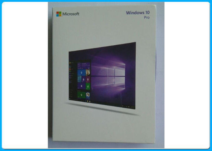 Autocollant original d'OEM de Windows 10, boîte de vente au détail de Windows 10 pour le secteur global