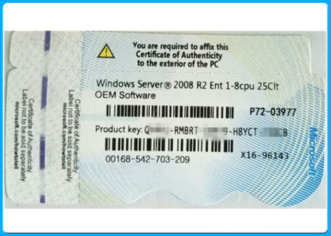 Serveur original 2008, clé 2008 d'OEM de Windows Server de Microsoft Windows de logiciel