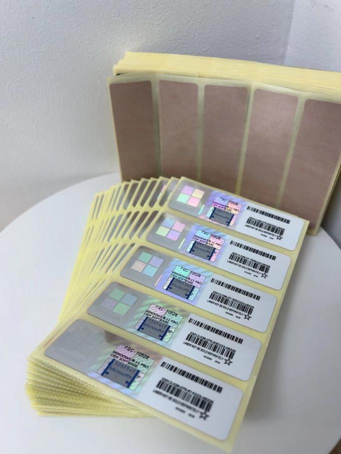 La garantie à vie en ligne globale d'activation de pro autocollant de Coa de Windows 11 gagnent 11 pro KeyPo 3